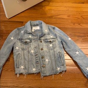 Size small star Jean jacket